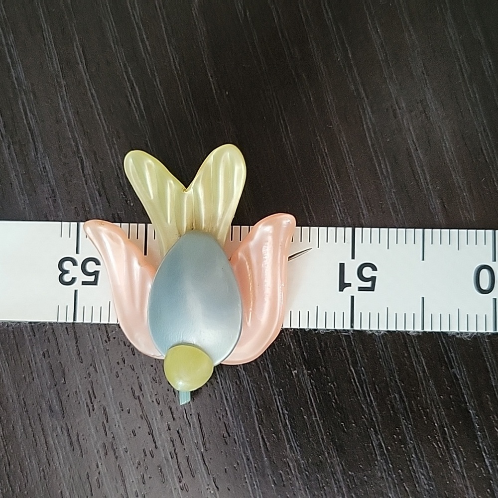 Vintage Moonglow Bird Brooch - Picture 10 of 10